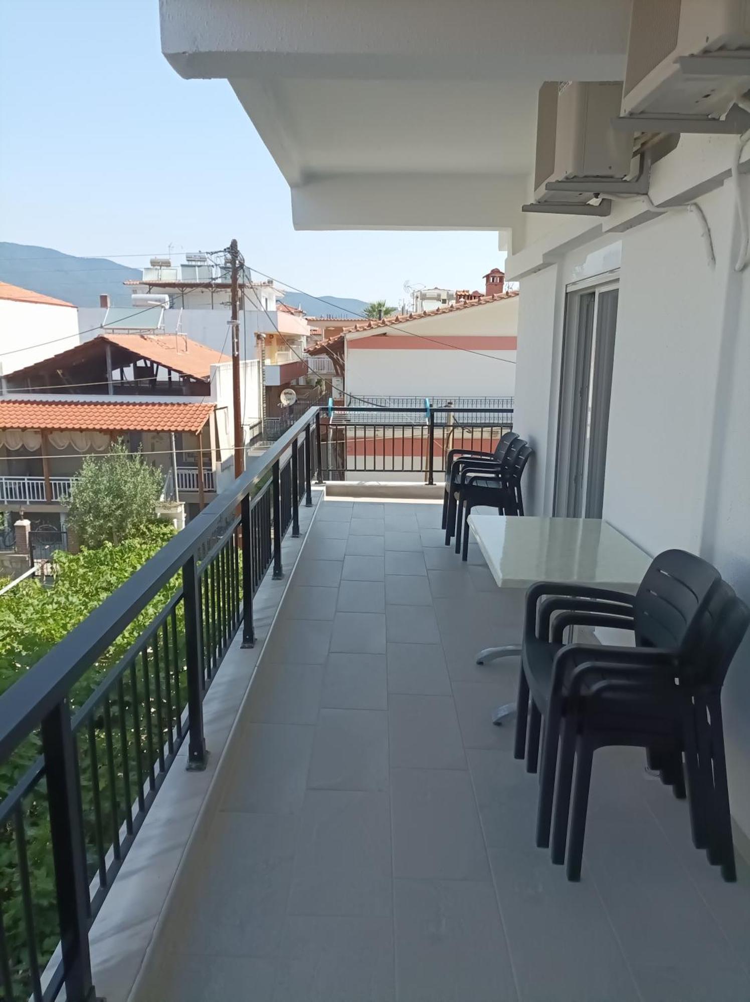 Kleanthis Blue Apartman Vrasná Kültér fotó