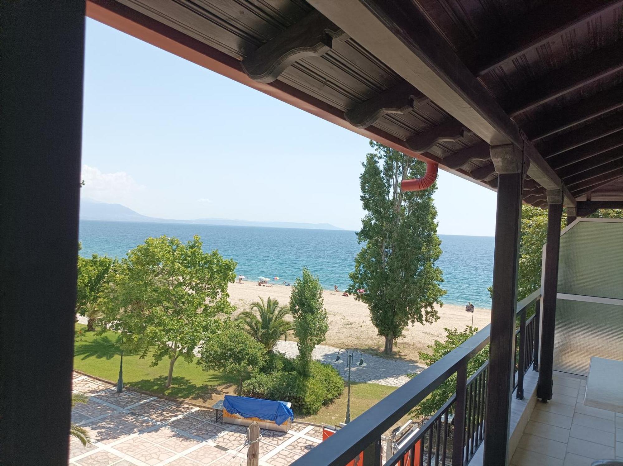 Kleanthis Blue Apartman Vrasná Kültér fotó
