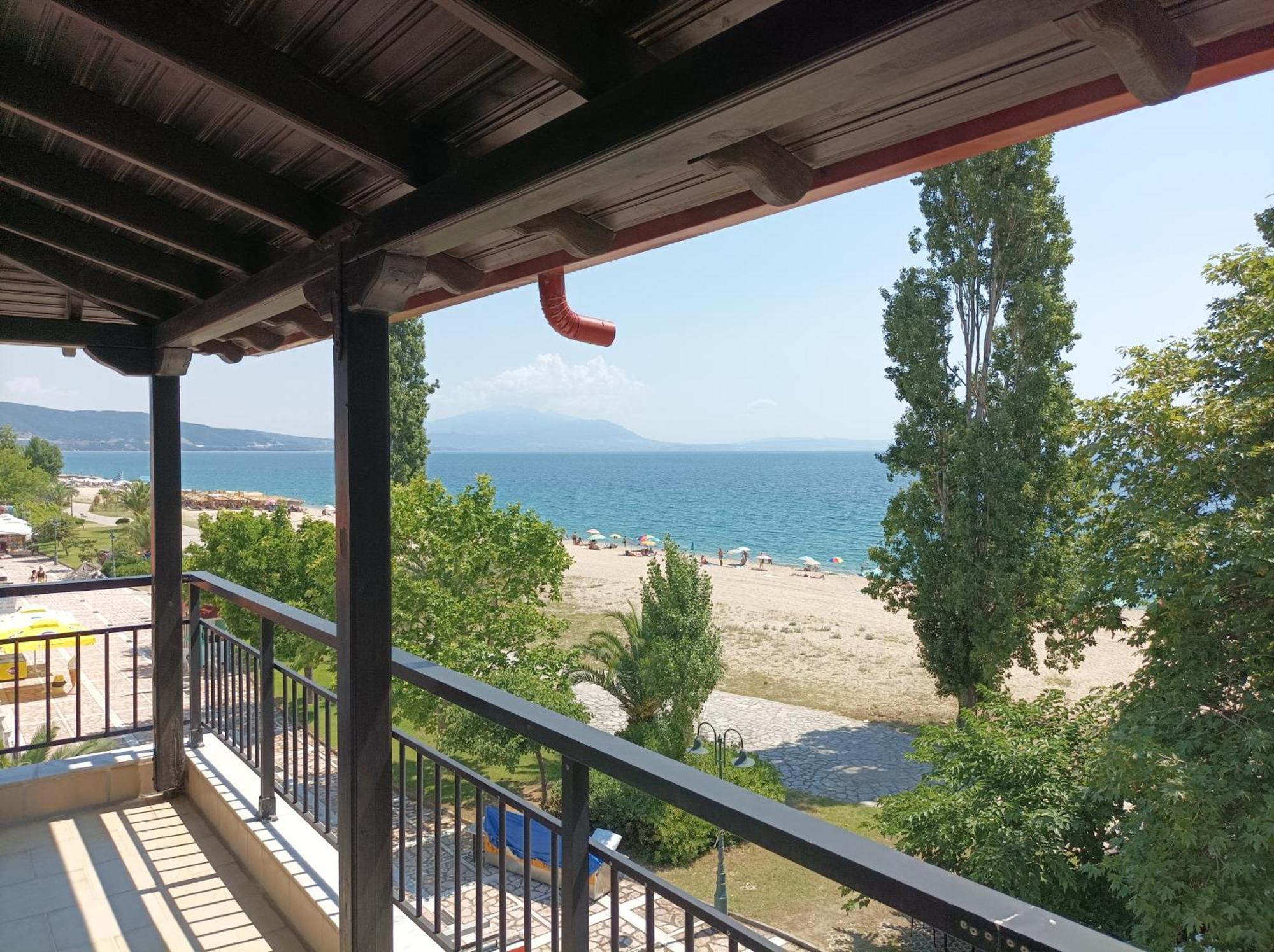 Kleanthis Blue Apartman Vrasná Kültér fotó