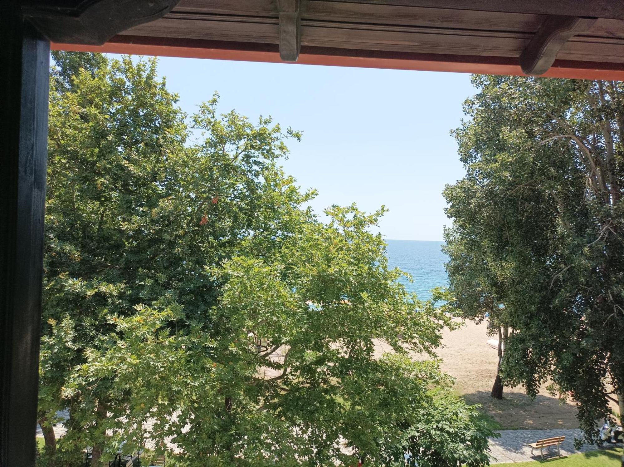 Kleanthis Blue Apartman Vrasná Kültér fotó