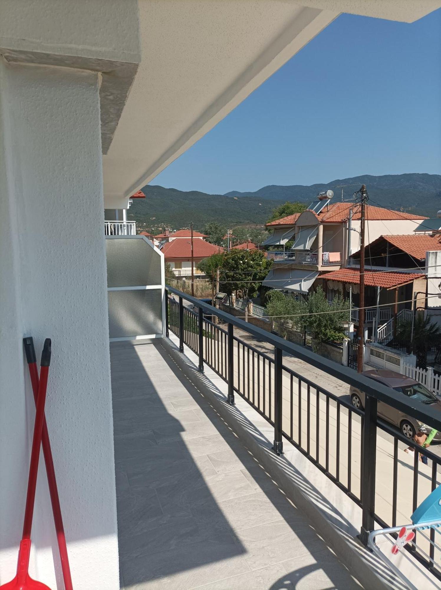 Kleanthis Blue Apartman Vrasná Kültér fotó