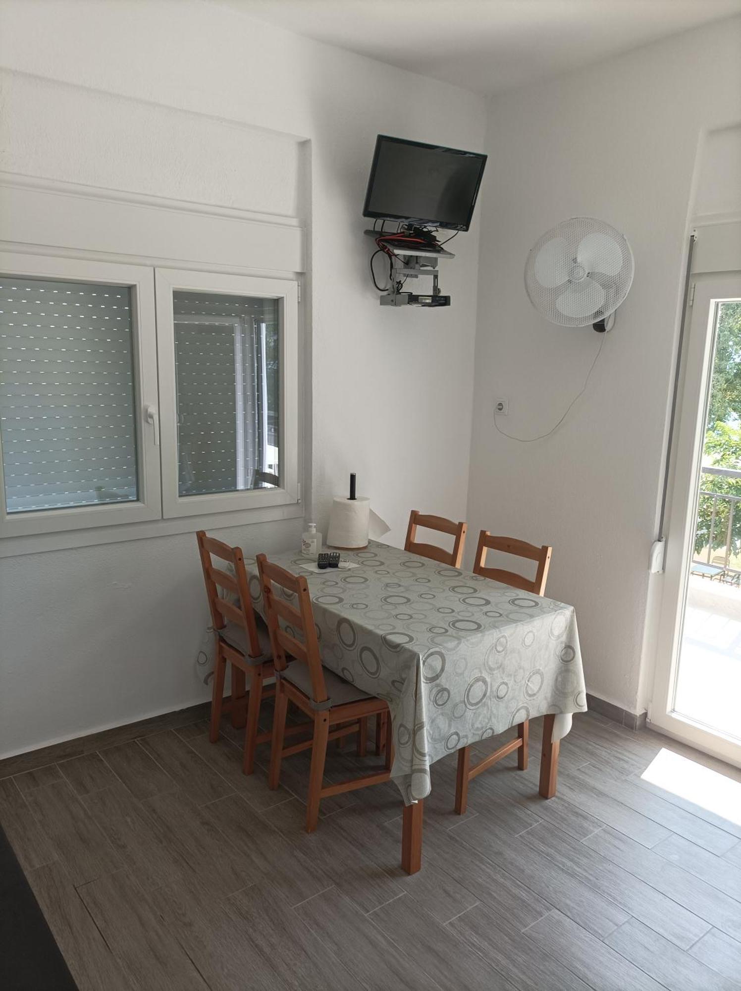 Kleanthis Blue Apartman Vrasná Kültér fotó
